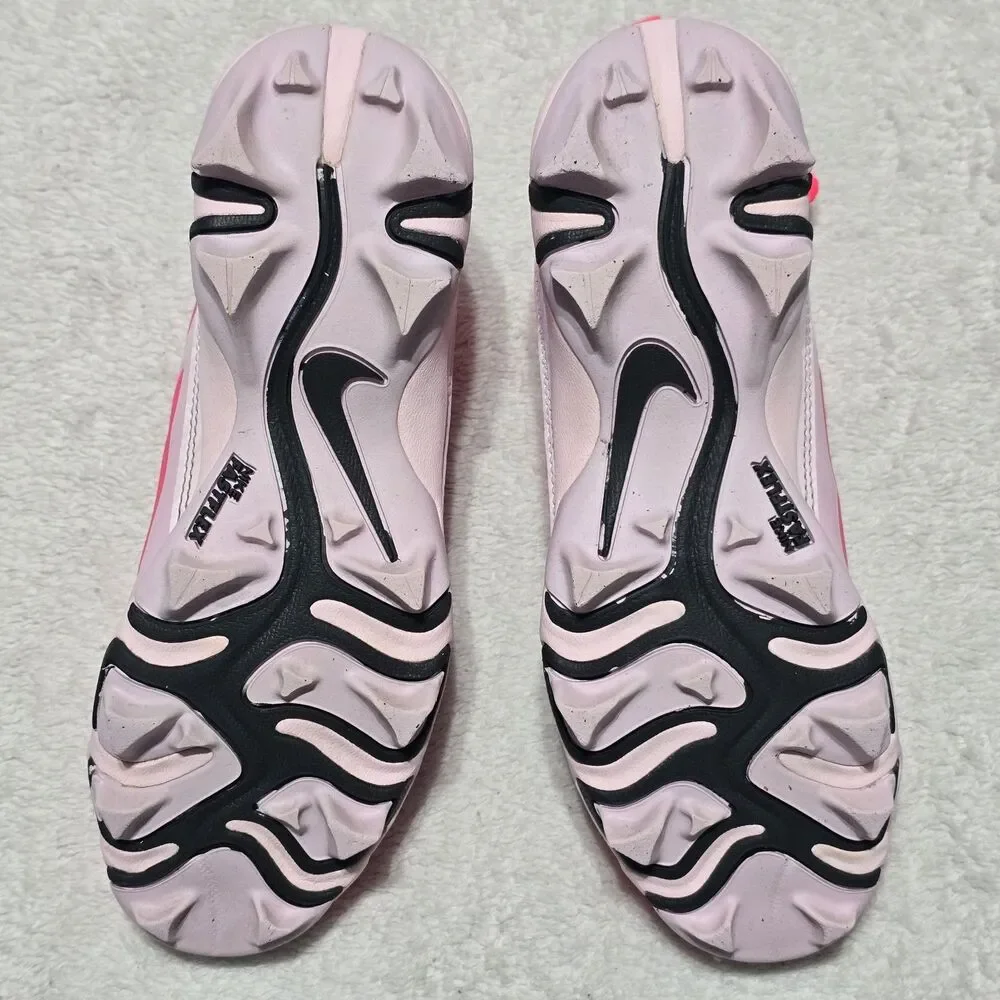 Nike Alpha Menace 4 Shark Youth 4.5 Football Cleats Racer Pink HJ4561-600 Unisex